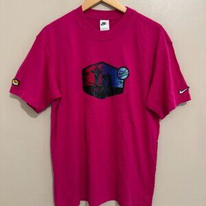 Nike Sportswear Air Max TN Tuned Air Pink Graphic Shirt Mens S FV0067-615 NEW